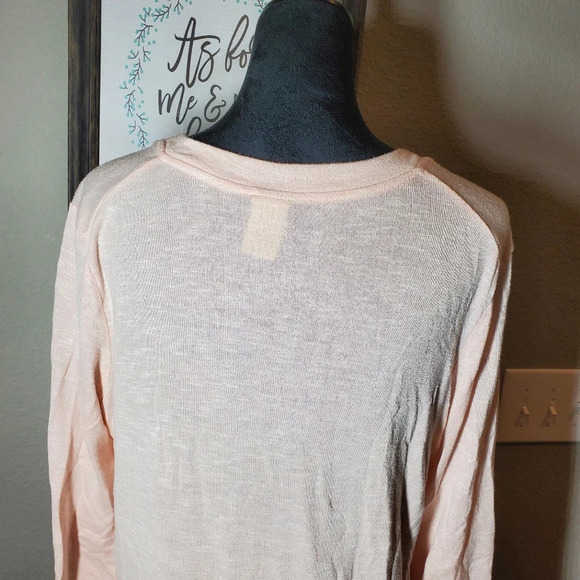 Faded Glory Women's Light Pink Tunic Sweater Size Large - Picture 9 of 9